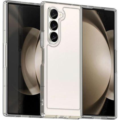Mobigear Crystal Durchsichtig Samsung Galaxy Z Fold 6 Hülle Hardcase Backcover - Transparent