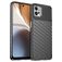 Mobigear Groove Motorola Moto G32 Hülle Flexibles TPU Backcover - Schwarz