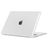 Mobigear Glossy MacBook Air 15 Zoll (2023-2026) Hardcase Hülle MacBook Case - Transparent - Model A2941 / A3114 / A3241 / A3448
