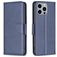 Mobigear Excellent iPhone 15 Pro Max Hülle Klapphülle Geldbörse - Blau