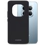 Mobilize Rubber Gelly Xiaomi Redmi Note 17 Pro Plus Hülle Flexibles TPU Backcover - Schwarz
