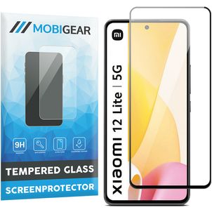 Mobigear Premium Xiaomi 12 Lite Panzerglas Gehärtetes Glas Displayschutz - Hüllenfreundlich