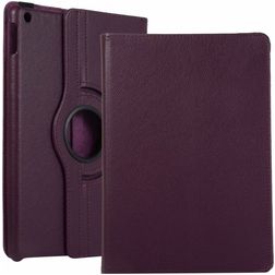 Mobigear DuoStand iPad 7 (2019) Hülle Drehbare Klapphülle - Lila
