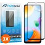 Mobigear Premium Xiaomi Redmi 10C Panzerglas Gehärtetes Glas Displayschutz - Hüllenfreundlich - Schwarz (3er Pack)