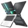 Mobigear Shockproof Pro MacBook Pro 14 Zoll (2021-2026) Hardshell Hülle Laptop Cover MacBook Case - Schwarz - Modell A2442 / A2779 / A2918 / A2992 / A3401 / A3112 / A3434 / A3427 / A3426