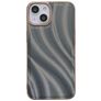 Mobigear Wavy iPhone 14 Plus Hülle Hardcase Backcover - Silber