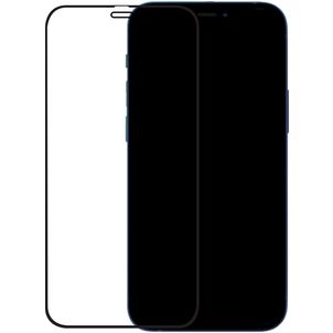 Mobilize Premium iPhone 12 Mini Panzerglas Gehärtetes Glas Displayschutz - Hüllenfreundlich - Schwarz