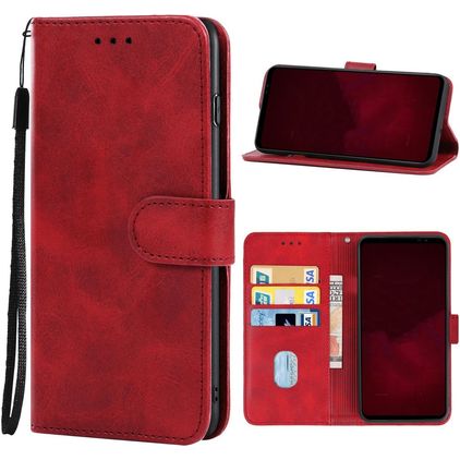 Mobigear Wallet ASUS ROG Phone 6 Hülle Klapphülle Geldbörse - Rot
