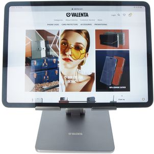 Valenta Aluminum Foldable Tablet-Ständer - Space Grau Universal