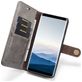 Mobigear Snap Button Samsung Galaxy Note 9 Hülle Abnehmbare 2in1 Klapphülle Geldbörse - Schwarz