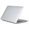 Mobigear Metallic MacBook Air 13 Zoll (2018-2020) Hardshell Hülle Laptop Cover MacBook Case - Silber - Modell A1932 / A2179 / A2337