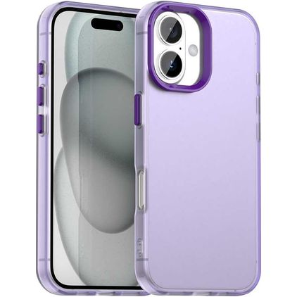 Mobigear Crystal iPhone 18 Hülle Hardcase Backcover - Lila