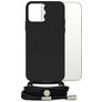 Mobilize Lanyard Gelly iPhone 13 Pro Max Flexibles TPU Handykette - Schwarz