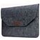 Mobigear Envelope Filz Laptop Sleeve 13 Zoll Laptop Hülle - Schwarz