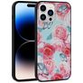 Mobigear Flowers iPhone 14 Pro Max Hülle Hardcase Backcover - Model 3