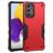 Mobigear Non-slip Armor Samsung Galaxy A73 Hülle Hardcase Backcover Stoßfest - Rot