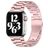 Mobigear Antwerp Edelstahl Apple Watch Armband Faltschließe - 49/46/45/44 mm - Pink