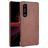 Mobigear Croco Sony Xperia 1 III Hülle Hardcase Backcover - Braun