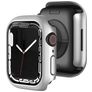 Mobigear Colors Dünn Apple Watch - 45 mm Hardcase Hülle - Silber