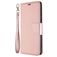 Mobigear Excellent Samsung Galaxy A21 Hülle Klapphülle Geldbörse - Roségold