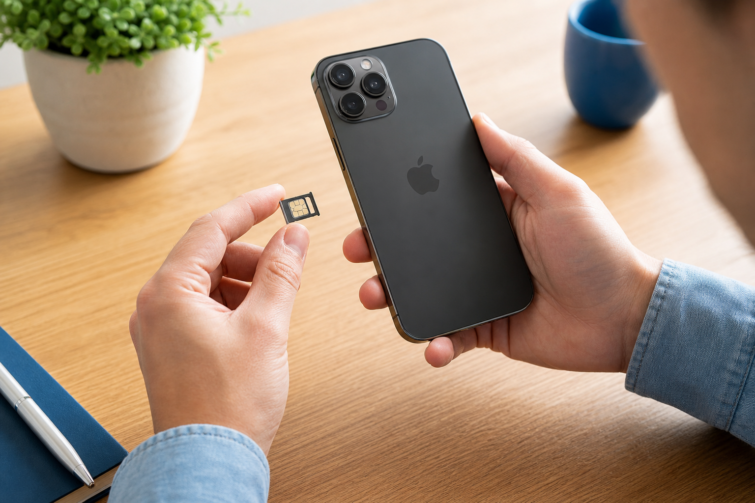 Physische SIM-Karte versus eSIM: Nie wieder entsperren?