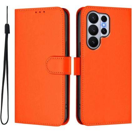 Mobigear Urban Wallet Samsung Galaxy S26 Ultra Hülle Klapphülle Geldbörse - Orange