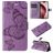 Mobigear Butterfly iPhone 16 Pro Hülle Klapphülle Geldbörse - Lila