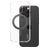 CARE by PanzerGlass Feature Case iPhone 16 Pro MagSafe Hülle Hardcase Backcover - Transparent / Schwarz