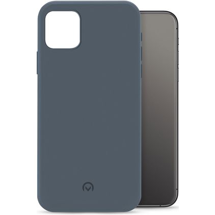 Mobilize Rubber Gelly iPhone 11 Pro Hülle Flexibles TPU Backcover - Matt Blue