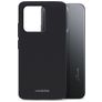 Mobilize Rubber Gelly POCO C85 Hülle Flexibles TPU Backcover - Schwarz