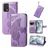 Mobigear Butterfly Realme GT Master Edition Hülle Klapphülle Geldbörse - Lila