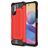 Mobigear Outdoor Xiaomi Redmi Note 10 5G Hülle Hardcase Backcover Stoßfest - Rot