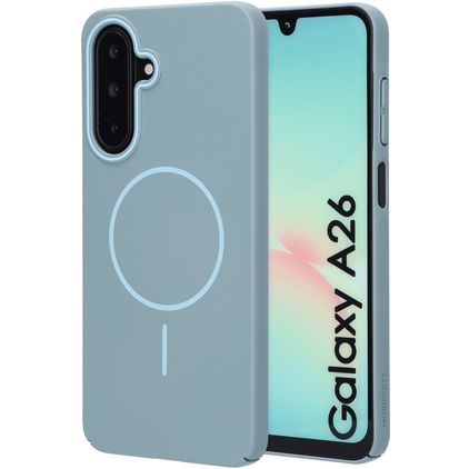 Mobiparts Slim Line Samsung Galaxy A26 MagSafe Hülle Hardcase Backcover - Sage Green