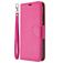 Mobigear Excellent Huawei P40 Lite E Hülle Klapphülle Geldbörse - Magenta