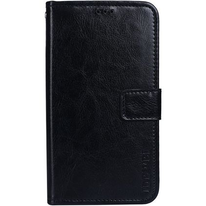 Mobigear Wallet Wiko Power U30 Hülle Klapphülle Geldbörse - Schwarz