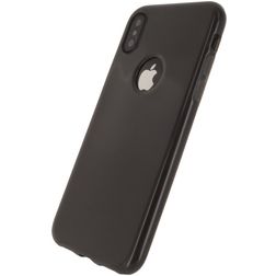 Mobilize Gelly iPhone XS Hülle Flexibles TPU Backcover - Smokey Grey