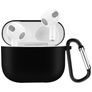Mobigear Classic Apple AirPods 3 Hülle Flexibles Silikon - Schwarz