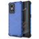 Mobigear Honeycomb Realme GT Neo 3 Hardcase Backcover Shockproof - Blau