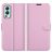 Mobigear Classic OnePlus Nord 2 Hülle Klapphülle Geldbörse - Pink