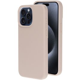 Mobiparts iPhone 15 Pro Max Silikon Hülle Backcover - Soft Salmon