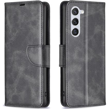 Mobigear Excellent Samsung Galaxy S24 Hülle Klapphülle Geldbörse - Schwarz