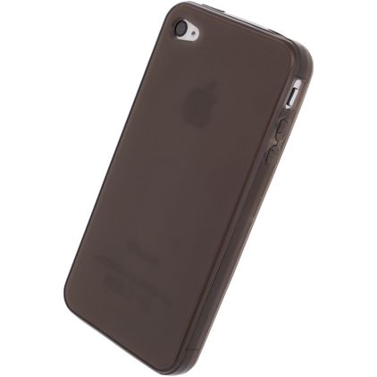 Mobilize Gelly iPhone 4 Hülle Flexibles TPU Backcover - Smokey Grey