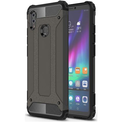 Mobigear Outdoor HONOR Note 10 Hülle Hardcase Backcover Stoßfest - Braun