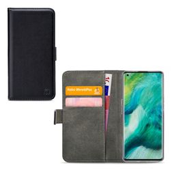 Mobilize Classic Gelly Wallet OPPO Find X2 Klapphülle Portemonnaie - Schwarz