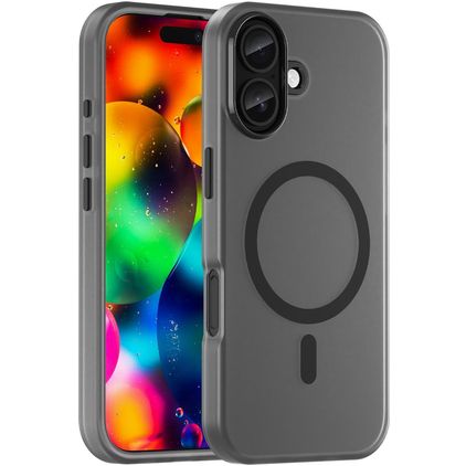 Mobigear Shockproof iPhone 17 MagSafe Hülle Hardcase Backcover - Schwarz