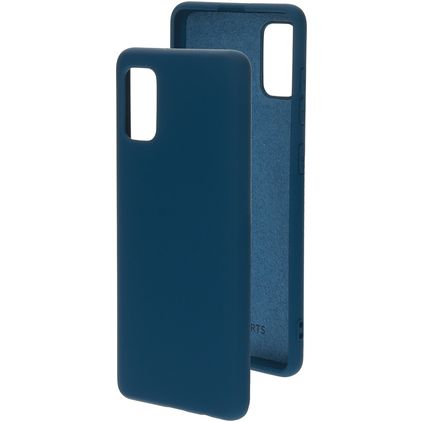 Mobiparts Samsung Galaxy A41 Silikon Hülle Backcover - Blueberry Blue