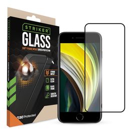 Striker Xtreme Impact iPhone 7 Panzerglas Gehärtetes Glas Displayschutz - Hüllenfreundlich