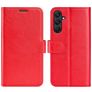 Mobigear Classic Samsung Galaxy A26 Hülle Klapphülle Geldbörse - Rot