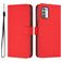 Mobigear Urban Wallet Nokia G42 Klapphülle Portemonnaie - Rot