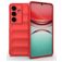 Mobigear Bumpy Samsung Galaxy S26 Hülle Flexibles TPU Backcover - Rot
